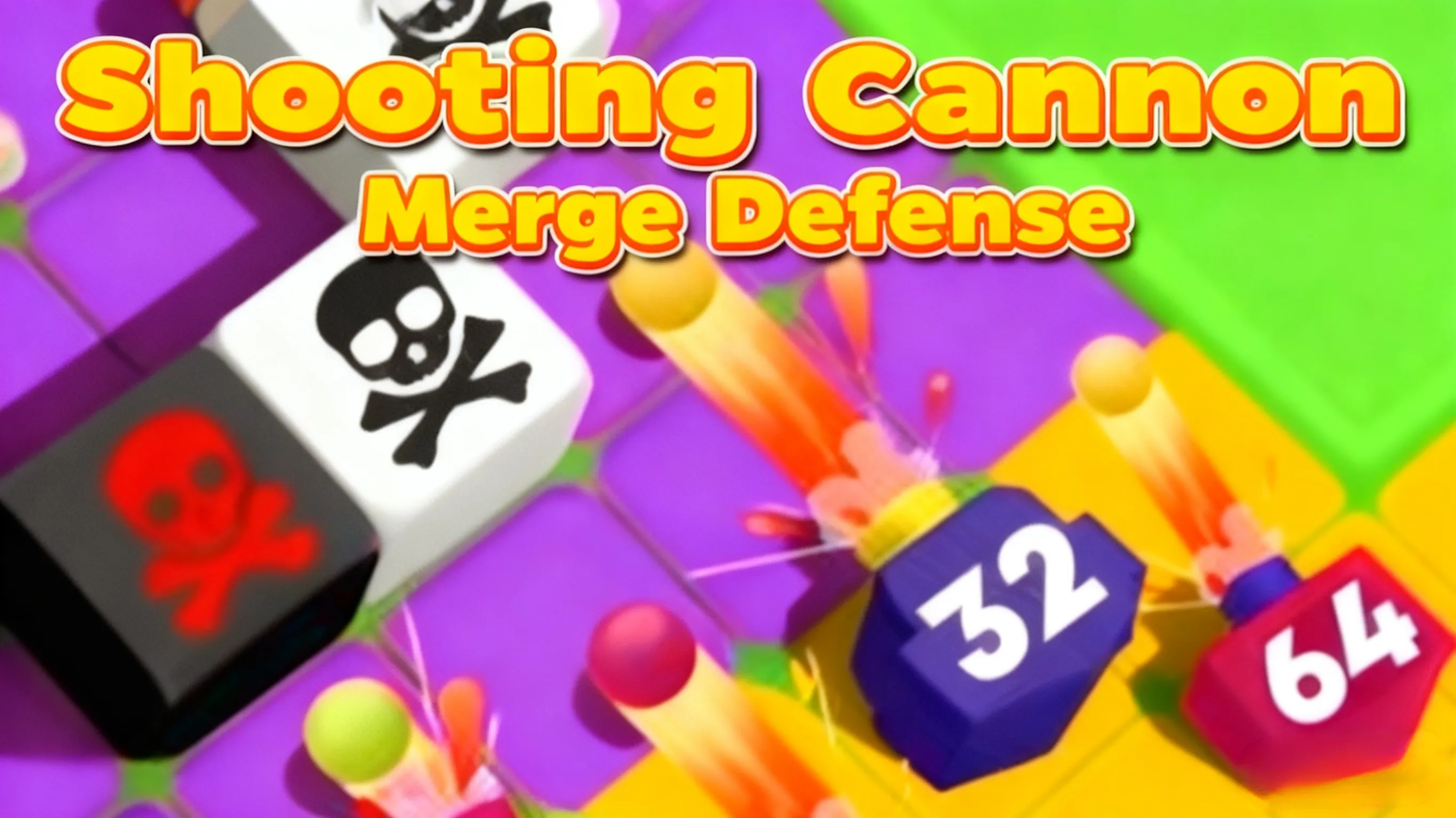 Shooting Cannon Merge Defense Game